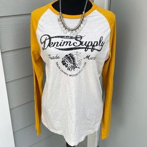 Vintage Denim & Supply Ralph Lauren Mens Sz SMALL